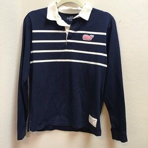 EUC Vineyard Vines Boys size XL 18 Rugby Shirt